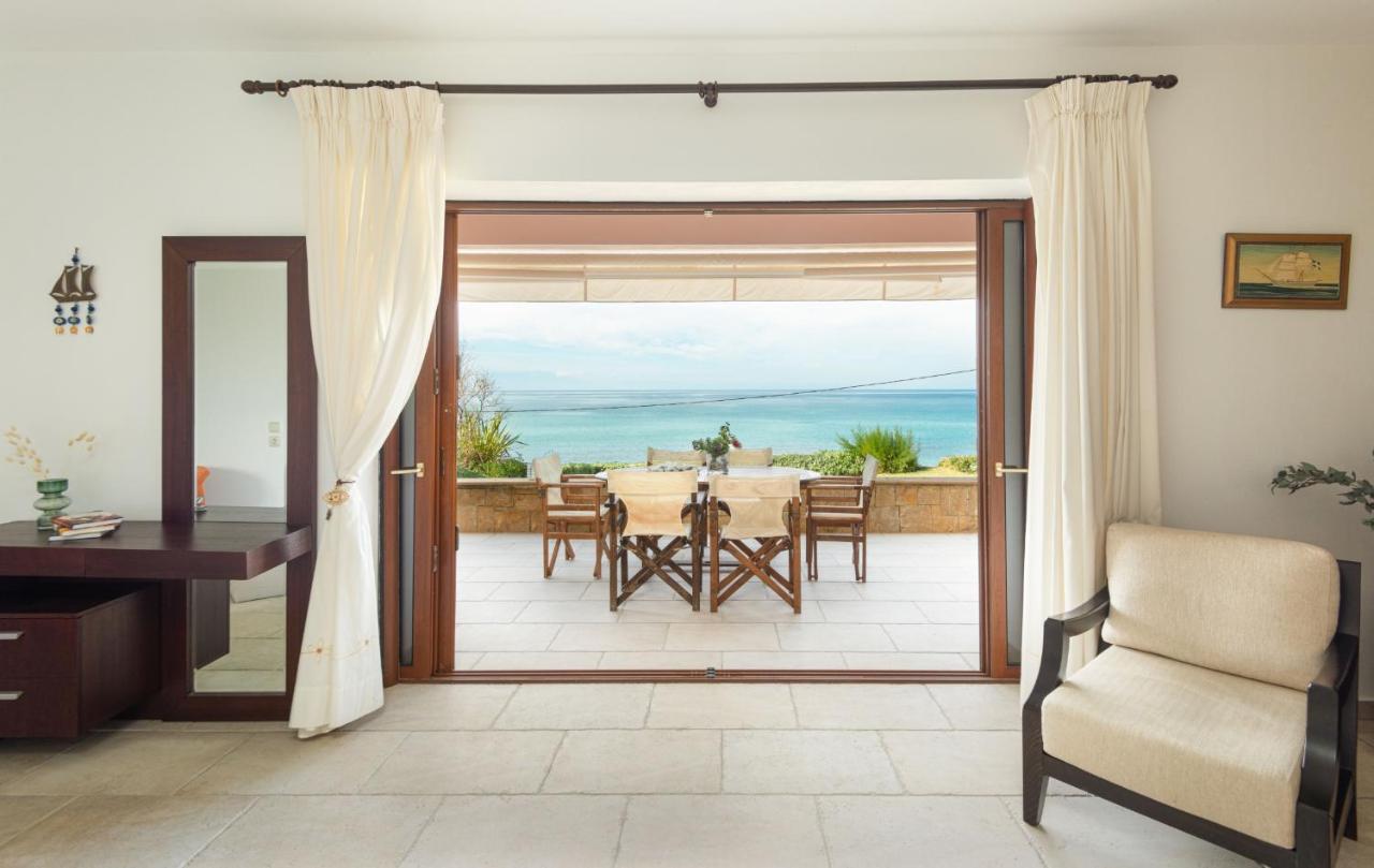 Seagrove, Beachfront Villa In Possidi #Feelslikehome Σκάλα Φούρκας Εξωτερικό φωτογραφία