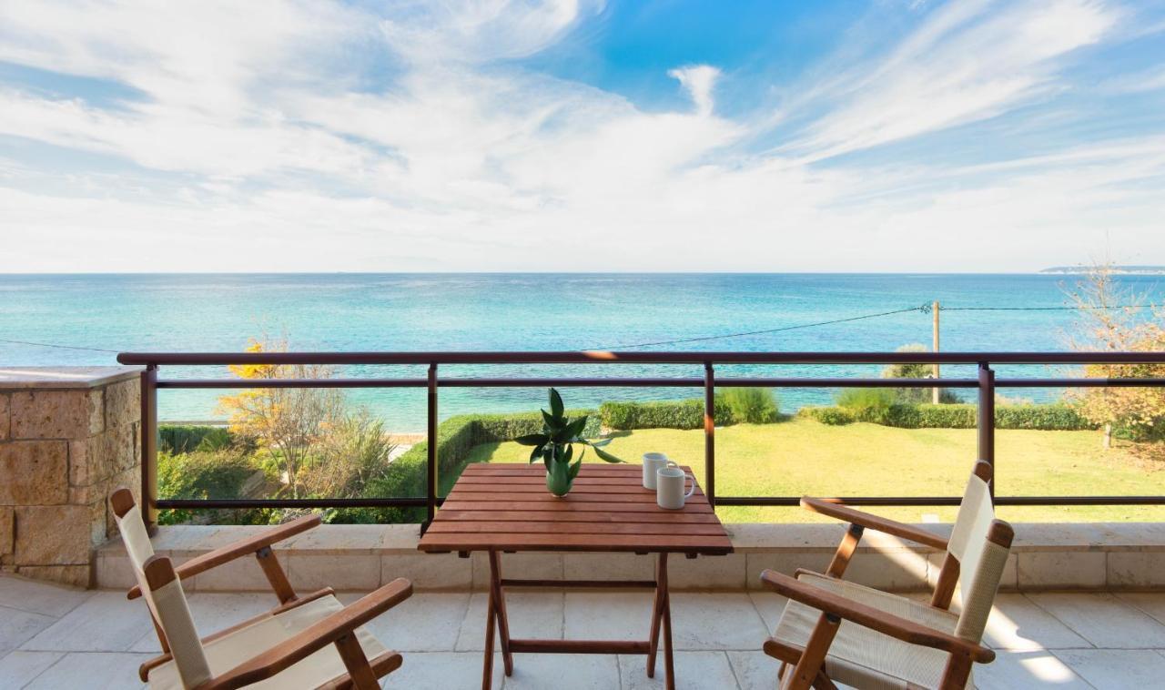 Seagrove, Beachfront Villa In Possidi #Feelslikehome Σκάλα Φούρκας Εξωτερικό φωτογραφία